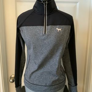Half zip pull over